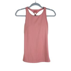 Old Navy Powersoft Active Workout Athletic Athleisure Pink Sleeveless Tank Top